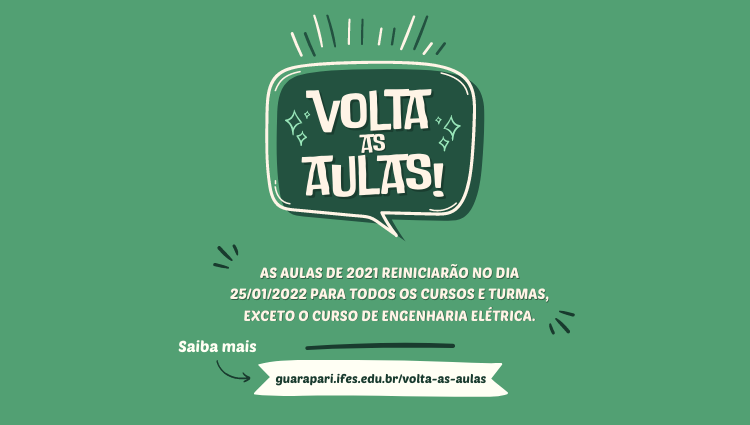 volta as aulas 2021 banner