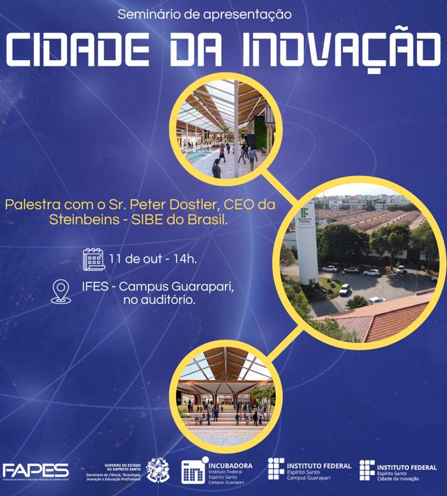 cidade da inovao palestra